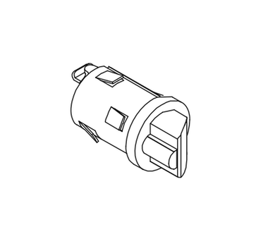 Schlage 11-104 Deadlatch for A Series w/ 2-3/8" Backset, Circular Drive-In, 1" Diameter