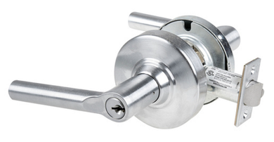 Schlage ND60PD BRW - Heavy Duty Vestibule Lever Lock - Broadway Style