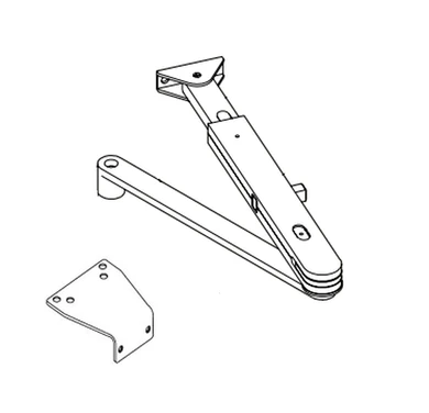 Dormakaba MOD PHP Plunger Hold Open Regular Closer Arm w/ P89 Bracket