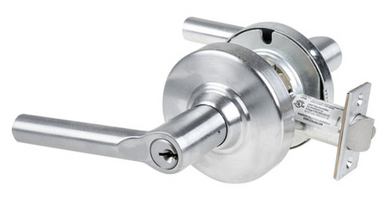 Schlage ND66PD BRW - Heavy Duty Store Lever Lock - Broadway Style