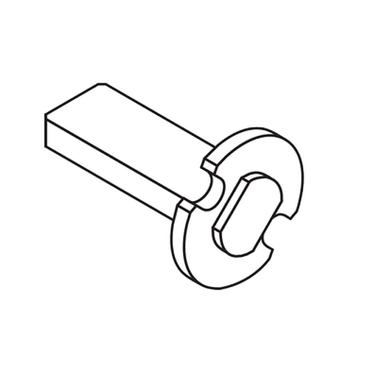 Schlage Electronics 47258185 AD/CO Series Tailpiece, Corbin Russwin, KIL, L-CO6