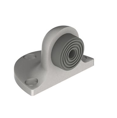 Hager 259F US26D Tri Base Floor Stop, Satin Chrome Finish