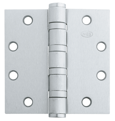 Ives 5BB1HW 5.0X5.0 Five Knuckle Ball Bearing Hinge, Heavy Weight, 5" x 5"