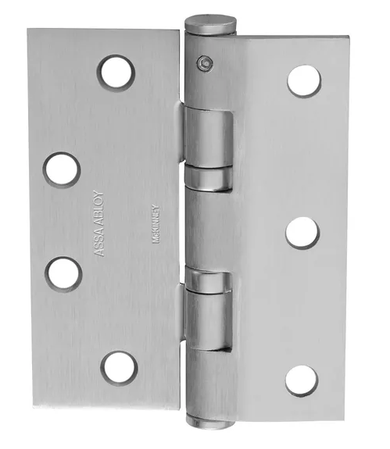 Mckinney TA2774 4-1/2 Five Knuckle Half Mortise Hinge, 4-1/2", Standard Weight