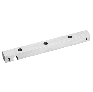 SDC UB Universal Header Bracket, Satin Aluminum Finish