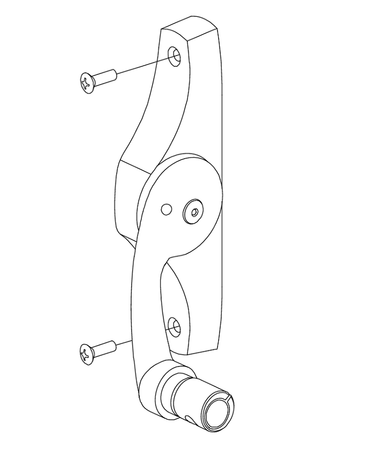 Von Duprin	050191 Center Case Kit for 5547 Exit Device, Left Hand Reverse