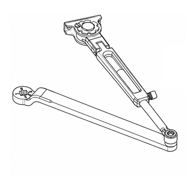 Accentra (Yale) 400-3A J Top Jamb Hold Open Arm Assembly for 51, 3000 and 4400 Series
