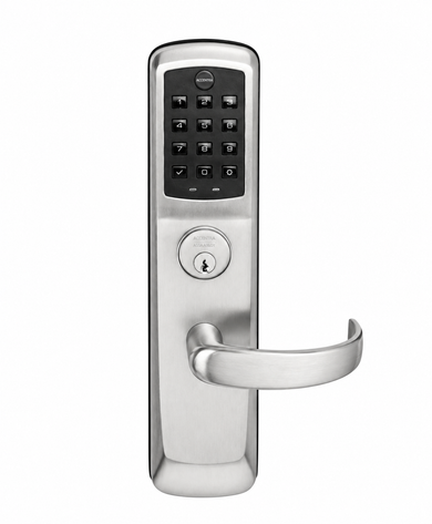 Accentra (Yale) PB-NTT613-NR NexTouch Exit Trim, Pushbutton Keypad, w/ Cylinder Override