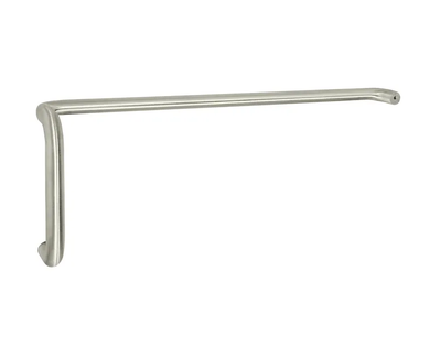 Rockwood T11147 Straight Tubular Single Bar Set, 10" Pull CTC, w/ T3 Back to Back and Thrubolt Mounting
