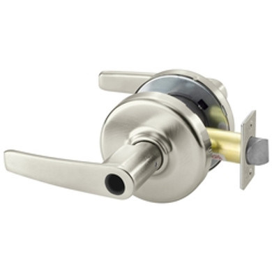 Corbin Russwin CL3172 AZD 619 LC Grade 1 Apartment, Exit or Public Toilet Conventional Less Cylinder Lever Lock, Satin Nickel Finish