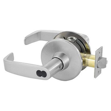 Sargent 2870-11G04 LL Storeroom T-Zone Cylindrical Lever Lock, Accepts Small Format IC Core (SFIC)