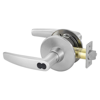 Sargent 2860-11G17 LB Utility, Asylum or Institutional T-Zone Cylindrical Lever Lock, Accepts Large Format IC core (LFIC)