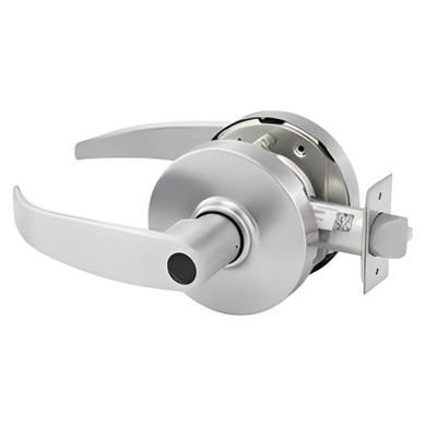Sargent LC-10XG26 LP Store or Storeroom Cylindrical Lever Lock, Less Cylinder