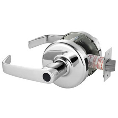 Corbin Russwin CL3351 NZD 625 LC Extra Heavy-Duty Entrance Conventional Less Cylinder Lever Lock, Bright Chrome Finish