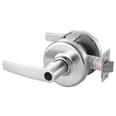 Corbin Russwin CL3359 AZD 626 LC Extra Heavy-Duty Barrier Free Storeroom or Public Restroom Conventional Less Cylinder Lever Lock, Satin Chrome Finish