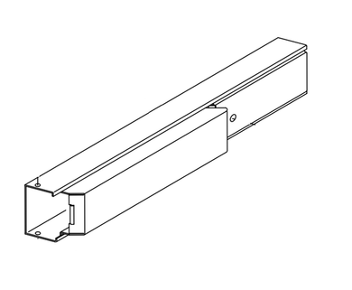 Dorma ESTBR 630 Touch Bar and Rail Assembly w/ ES Option, Wide Stile, Satin Stainless Steel Finish