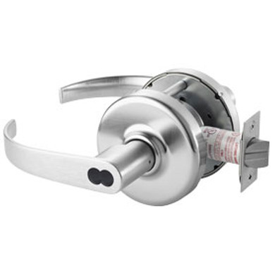 Corbin Russwin CL3332 PZD 626 M08 Extra Heavy-Duty Institutional or Utility Cylindrical Lever Lock, Accepts Small Format IC Core (SFIC), Satin Chrome Finish