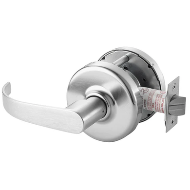 Corbin Russwin CLX3380 PZD 626 Passage Lever x Blank Plate Lever Lock, Satin Chrome Finish