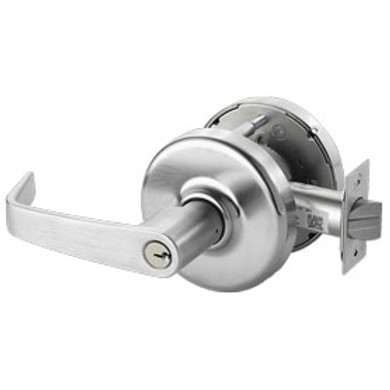 Corbin Russwin CL3391 NZD 626 Keyed Lever x Turnpiece Lock, Satin Chrome Finish