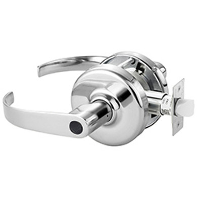 Corbin Russwin CL3551 PZD 625 LC Heavy-Duty Entrance or Office Conventional Less Cylinder Lever Lock, Bright Chrome Finish