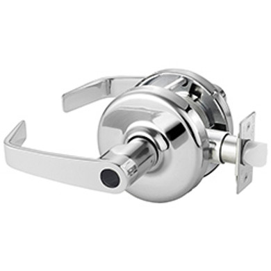 Corbin Russwin CL3557 NZD 625 LC Heavy-Duty Storeroom or Closet Conventional Less Cylinder Lever Lock, Bright Chrome Finish