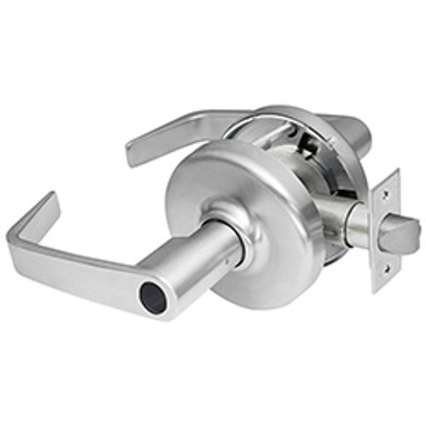 Corbin Russwin CL3561 NZD 626 LC Heavy-Duty Entrance or Office Conventional Less Cylinder Lever Lock, Satin Chrome Finish