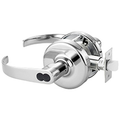 Corbin Russwin CL3551 PZD 625 CL6 Heavy-Duty Entrance or Office Cylindrical Lever Lock, Accepts Large Format IC Core (LFIC), Bright Chrome Finish