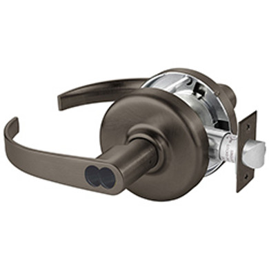Corbin Russwin CL3555 PZD 613 CL6 Heavy-Duty Classroom Cylindrical Lever Lock, Accepts Large Format IC Core (LFIC), Oil Rubbed Bronze Finish