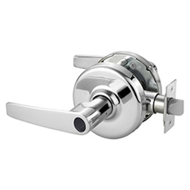 Corbin Russwin CL3857 AZD 625 LC Grade 2 Storeroom or Closet Conventional Less Cylinder Lever Lock, Bright Chrome Finish