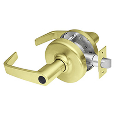 Corbin Russwin CL3861 NZD 606 LC Grade 2 Entry or Office Conventional Less Cylinder Lever Lock, Satin Brass Finish