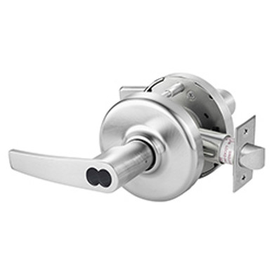 Corbin Russwin CL3855 AZD 626 M08 Grade 2 Classroom Cylindrical Lever Lock, Accepts Small Format IC Core (SFIC), Satin Chrome Finish