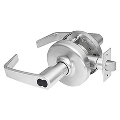 Corbin Russwin CL3861 NZD 626 CL6 Grade 2 Entry or Office Cylindrical Lever Lock, Accepts Large Format IC Core (LFIC), Satin Chrome Finish