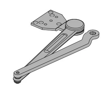 Falcon SC70A-3077HD AL Heavy Duty Parallel Arm for SC70 Series Closer, Aluminum Painted Finish