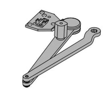 Falcon SC70A-3049DS AL Hold Open Dead Stop Parallel Arm for SC70 Series Closer, Aluminum Painted Finish