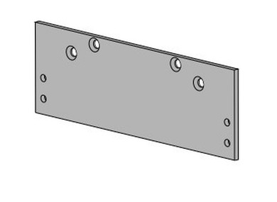 Falcon SC60A-18PA AL Mounting Plate - Push Side, for SC60 Series Closer, Aluminum Painted