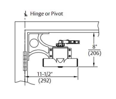 Norton 8-B/F Combination Bracket, 78-B/F Series