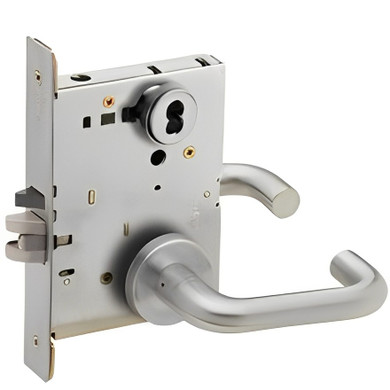 Schlage L9060J 03A Apartment Entrance Mortise Lock, Accepts large Format IC Core (LFIC)