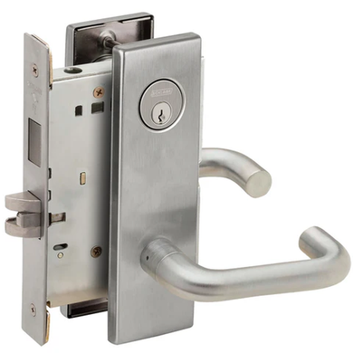 Schlage L9456P 03N Corridor Mortise Lock with Deadbolt