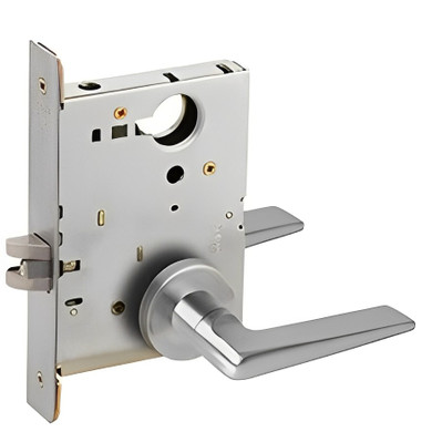Schlage L9010 05A Mortise Passage Lock, w/ 05 Lever and A Rose