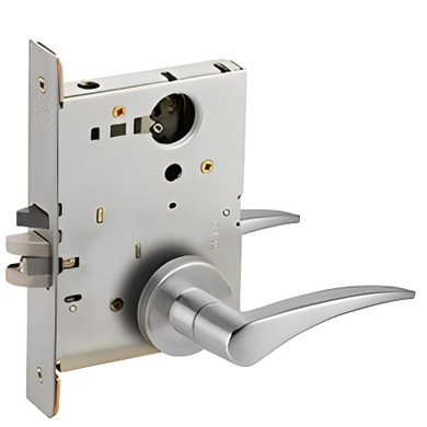 Schlage L9060L 12A Apartment Entrance Mortise Lock, Less Cylinder