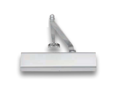 Norton 7500M 689 Institutional Regular Arm Door Closer w/ Metal cover, Aluminum Painted Finish
