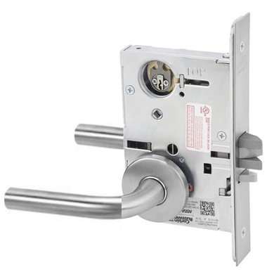Corbin Russwin ML2054 RSA 626 LC Entrance or Office Mortise Lock, Conventional Less Cylinder, Satin Chrome Finish