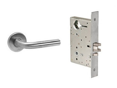 Corbin Russwin ML2058 RSA 626 LC Entrance or Office Holdback Mortise Lock, Conventional Less Cylinder, Satin Chrome Finish