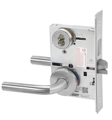 Corbin Russwin ML2062 RSA 626 CL6 Intruder Deadbolt Mortise Lock, Accepts Large Format IC Core (LFIC), Satin Chrome Finish