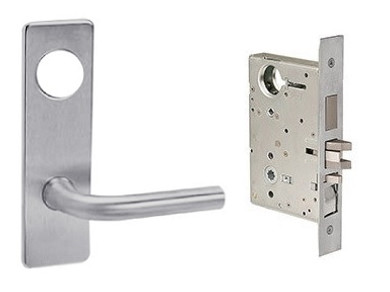 Corbin Russwin ML2067 RSM 626 LC Apartment or Dormitory Mortise Lock, Conventional Less Cylinder, Satin Chrome Finish