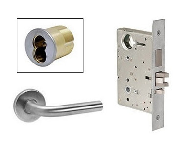 Corbin Russwin ML2072 RSA 626 CL6 Classroom Intruder Mortise Lock, Accepts Large Format IC Core (LFIC), Satin Chrome Finish