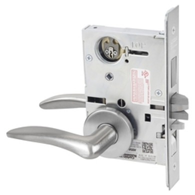 Corbin Russwin ML2067 DSA 626 LC Apartment or Dormitory Mortise Lock, Conventional Less Cylinder, Satin Chrome Finish