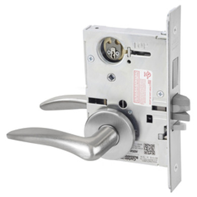 Corbin Russwin ML2092 DSA 626 LC Security Institution or Utility Mortise Lock, Conventional Less Cylinder, Satin Chrome Finish
