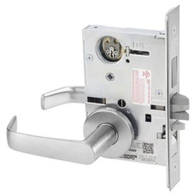 Corbin Russwin ML2067 NSA 626 LC Apartment or Dormitory Mortise Lock, Conventional Less Cylinder, Satin Chrome Finish
