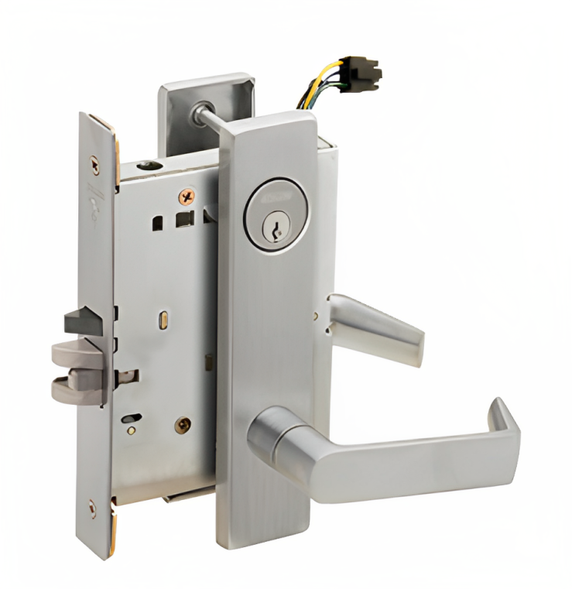 Schlage L9095ELP 18A Electrified Mortise Lock, Fail Safe, w/ Double Cylinder